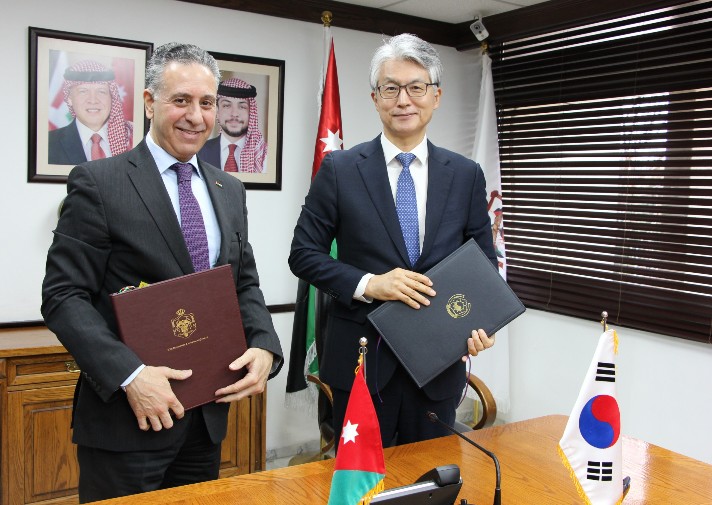 한-요르단 경제무역협력협정 서명