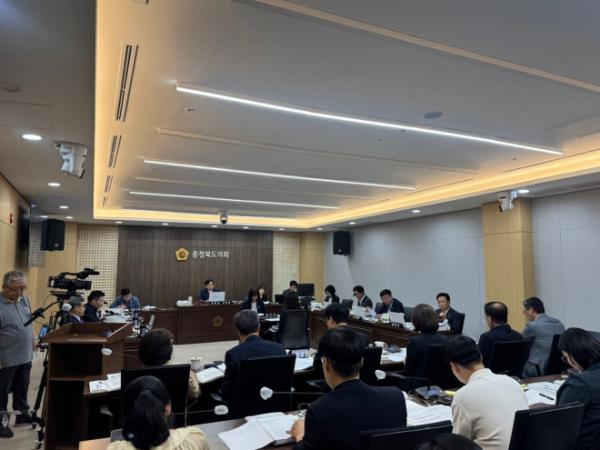 충북도의회 건설농림위 예산 집행 점검·사업관리 강화 주문 기사 이미지